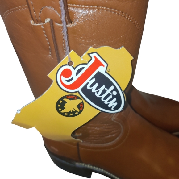 NWT Justin Boots Youth Size 4.5 Style L3802 - Picture 2 of 9